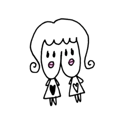 [LINEスタンプ] 変ないきもの、時々人間。