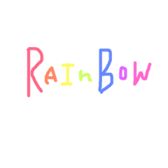 [LINEスタンプ] RainBow SmiLes