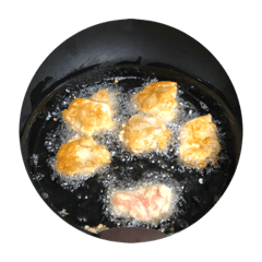 [LINEスタンプ] 飯テロ投下