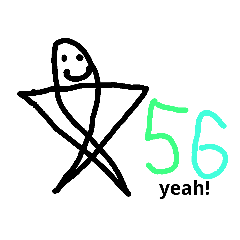 [LINEスタンプ] 56サイン