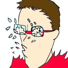 [LINEスタンプ] オドロイター 「表情特化シリーズその1」
