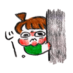 [LINEスタンプ] 女の子ママ向けむすめちゃんのスタンプ 