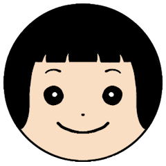 [LINEスタンプ] まんまるおかっぱちゃん喜怒哀楽スタンプ