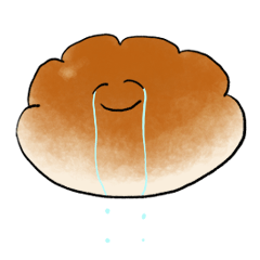 [LINEスタンプ] 顔のあるパンたちのスタンプ 