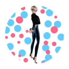[LINEスタンプ] 女前