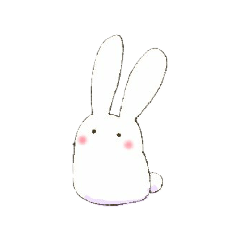 [LINEスタンプ] ゆるうさぎ。