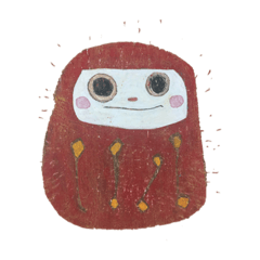 [LINEスタンプ] Noritoshi Mitsuuchi painting stamp