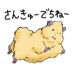 [LINEスタンプ] モルモットのもこち
