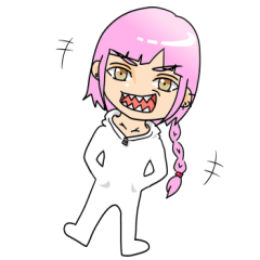 [LINEスタンプ] 五女ちゃん