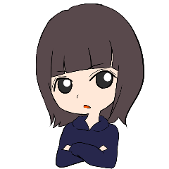 [LINEスタンプ] パッツン女子のリアクション