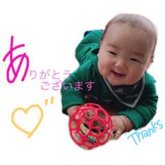 [LINEスタンプ] むちむちbaby☆haruto