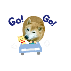 [LINEスタンプ] ゆみこさんちのしば犬第2弾