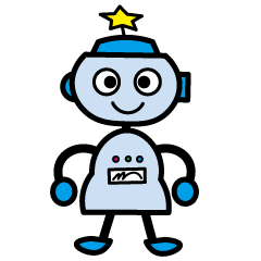 [LINEスタンプ] ロボットのToza（トザ）