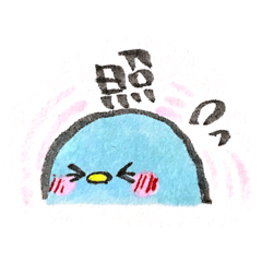 [LINEスタンプ] スケッチブックのペンギン