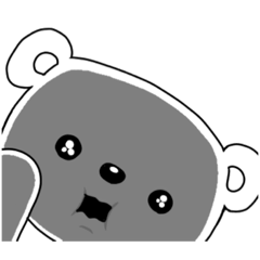 [LINEスタンプ] 安っぽいクマの日常。