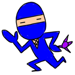 [LINEスタンプ] ニンジャちゃぽ丸<日常編> 