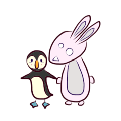 [LINEスタンプ] パフとマスヤマ