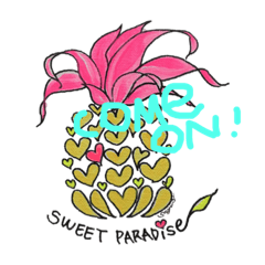 [LINEスタンプ] りり's  gift from nature.