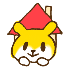 [LINEスタンプ] 黄色いハムちゃんスタンプ 