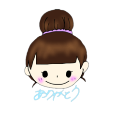 [LINEスタンプ] 鈴蘭の手描き女の子 ⸜(* ॑꒳ ॑*  )⸝♡