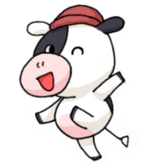 [LINEスタンプ] 淡路島牛乳オリジナルスタンプ③