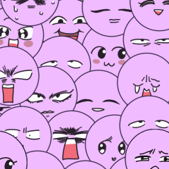 [LINEスタンプ] おはよう,ぶどうたち！