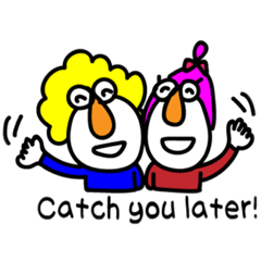 [LINEスタンプ] ボブとサリー