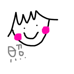[LINEスタンプ] ゆるゆる顔文字ちゃん