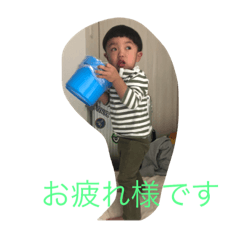[LINEスタンプ] レミ絵と小太郎 修正版