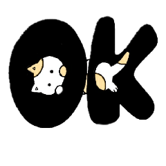 [LINEスタンプ] もじにゃんこ