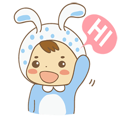 [LINEスタンプ] 元気な子ども