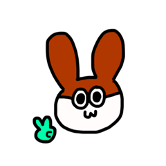 [LINEスタンプ] てぶくろうさぎ 