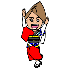 [LINEスタンプ] 阿波踊り なにわ連 非公式スタンプ fetchpriority=high