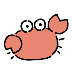 [LINEスタンプ] カニ！！！ 