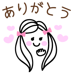 [LINEスタンプ] ガールズフェイススタンプ