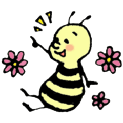 [LINEスタンプ] 蜜蜂ビーベイビー(Bee Baby) 