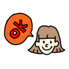 [LINEスタンプ] あかるいボブッ子