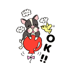 [LINEスタンプ] フレブル君スタンプ【よく使う日常会話】 
