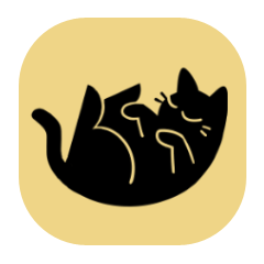 [LINEスタンプ] 黒猫ism 