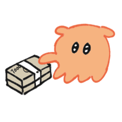 [LINEスタンプ] 語彙のないメンダコ 