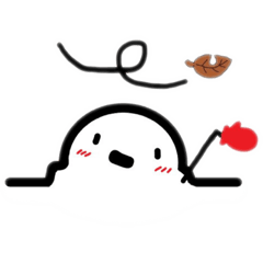 [LINEスタンプ] 雪だるまのユキちゃん 