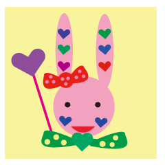 [LINEスタンプ] 夢ウサギ 