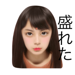 [LINEスタンプ] チンガールズ 