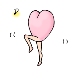 [LINEスタンプ] 自由なこころさん 
