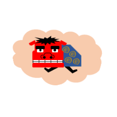 [LINEスタンプ] 獅子くん