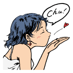 [LINEスタンプ] 人々5（英語・無声編）