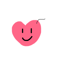 [LINEスタンプ] 心臓に毛が生えた