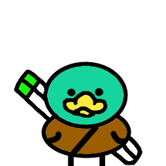 [LINEスタンプ] 鴨ネギかも。