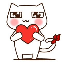 [LINEスタンプ] かくねこ