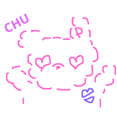[LINEスタンプ] くまぴょん(くまとうさぎとねこ) 